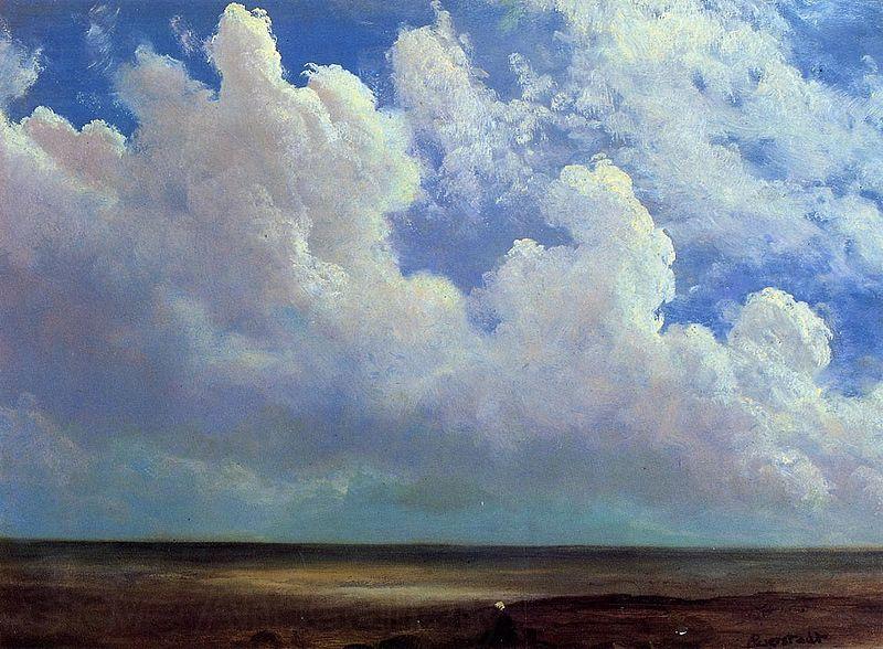 Albert Bierstadt Beach Scene
